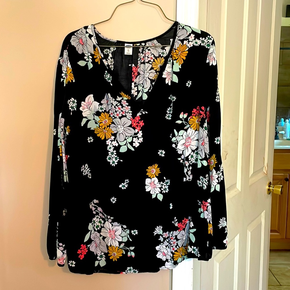 Old Navy Womens Long Sleeve Top